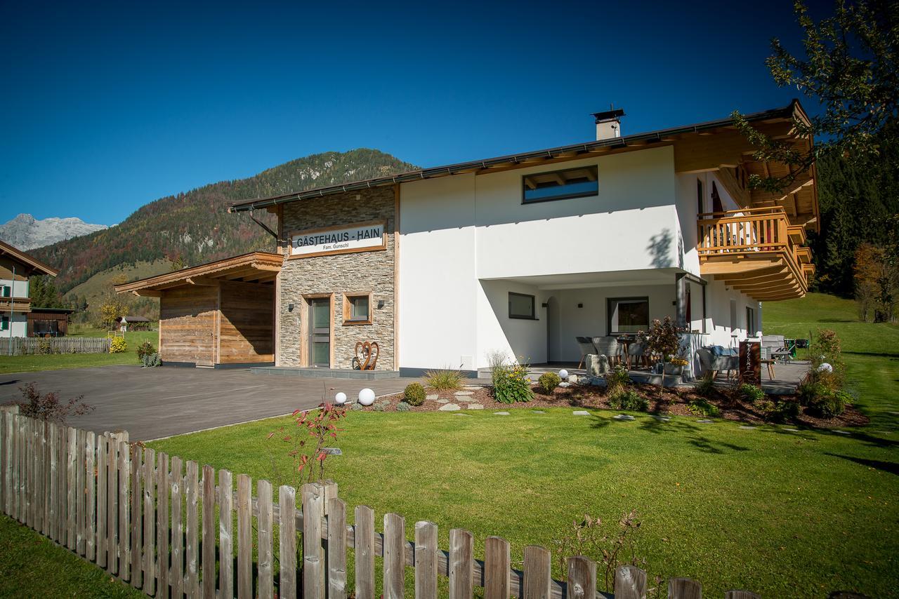 Gaestehaus Hain Hochfilzen Buitenkant foto